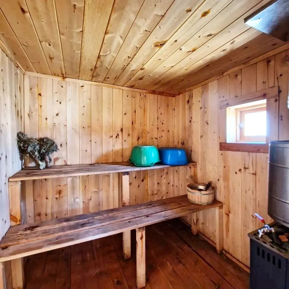 Парилка — полки и тазы